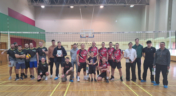 voeljbola turnīra apbalvošana