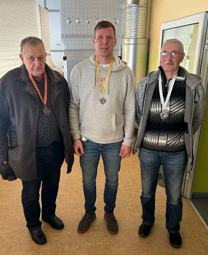 galda spēļu turnīra apbalvošana