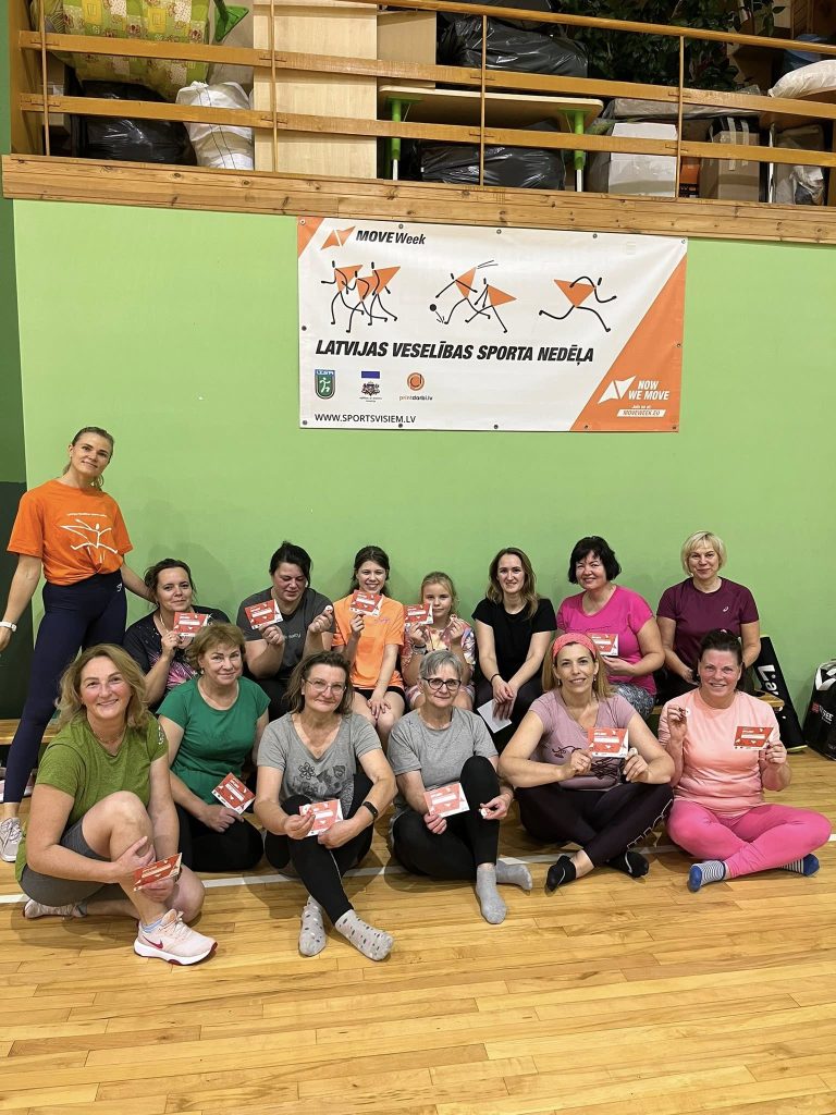 veselības nedēļas aktivitātes