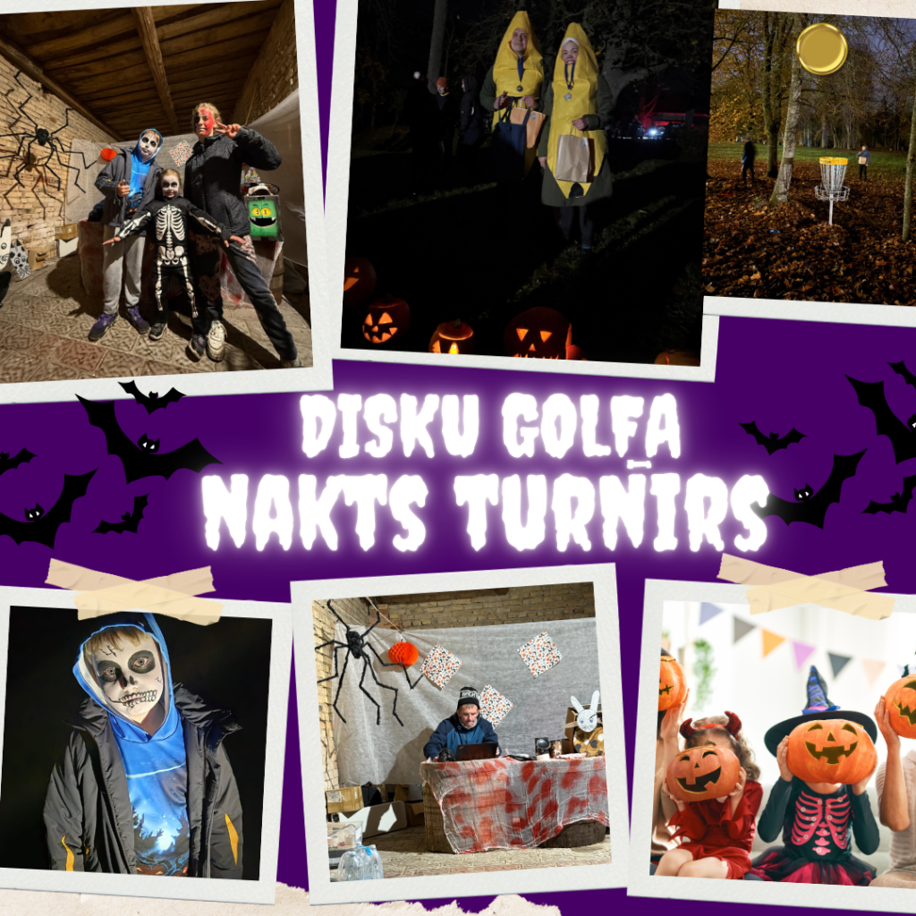 disku golfa nakts turnīrs