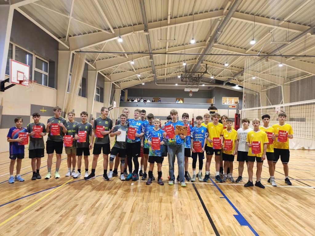 volejbola sacensības