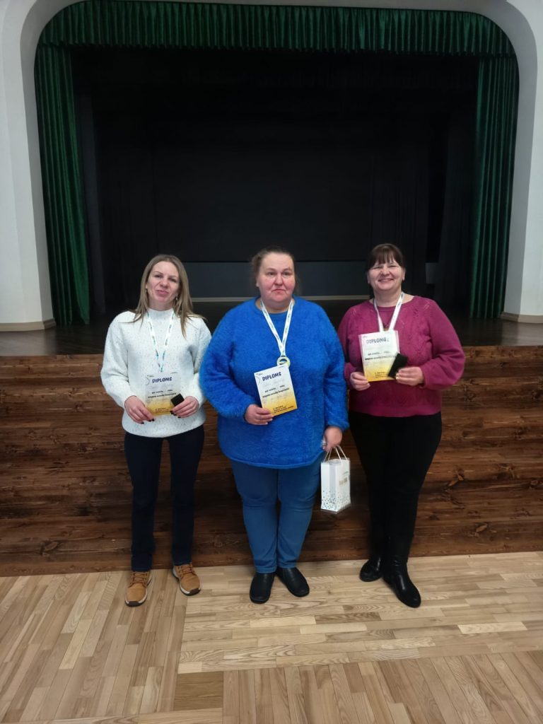 Apbalvošana dambretē