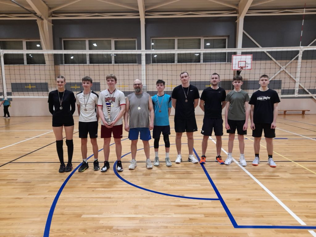 volejbola turnīra apbalvošana