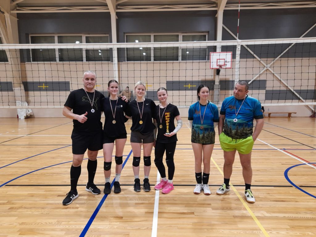 volejbola turnīra apbalvošana