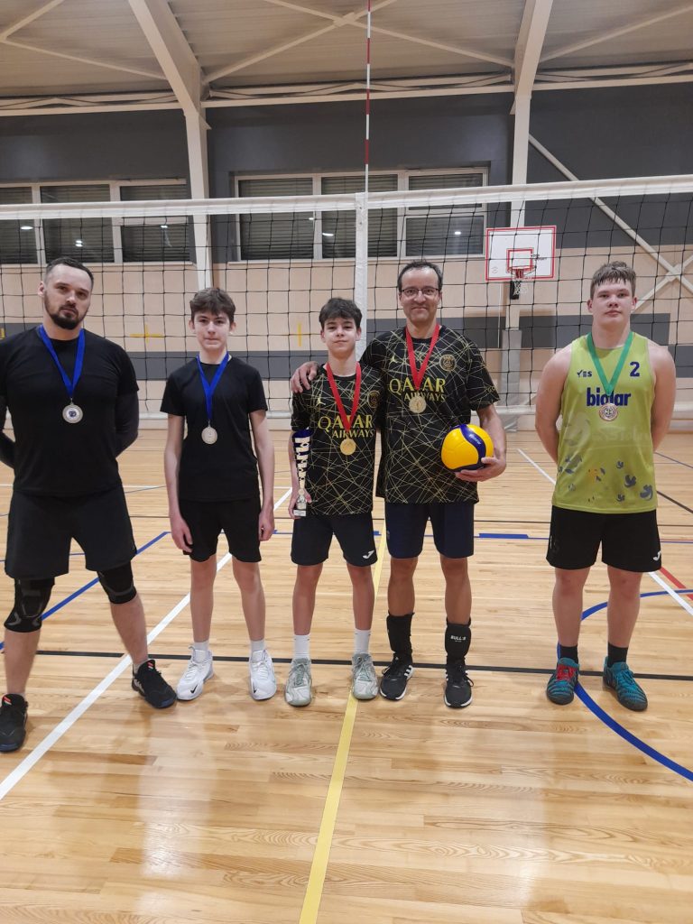 volejbola turnīra apbalvošana