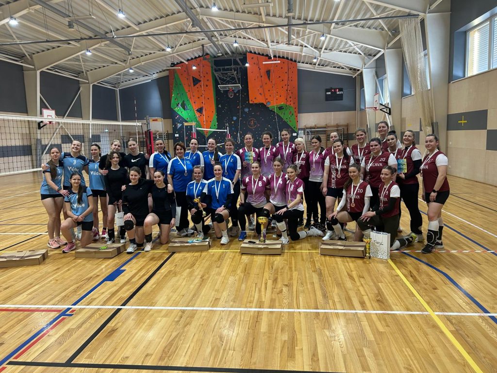 volejbola apbalvosna