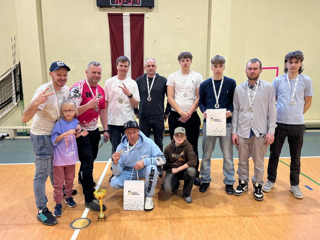 florbola sacensību apbalvošana