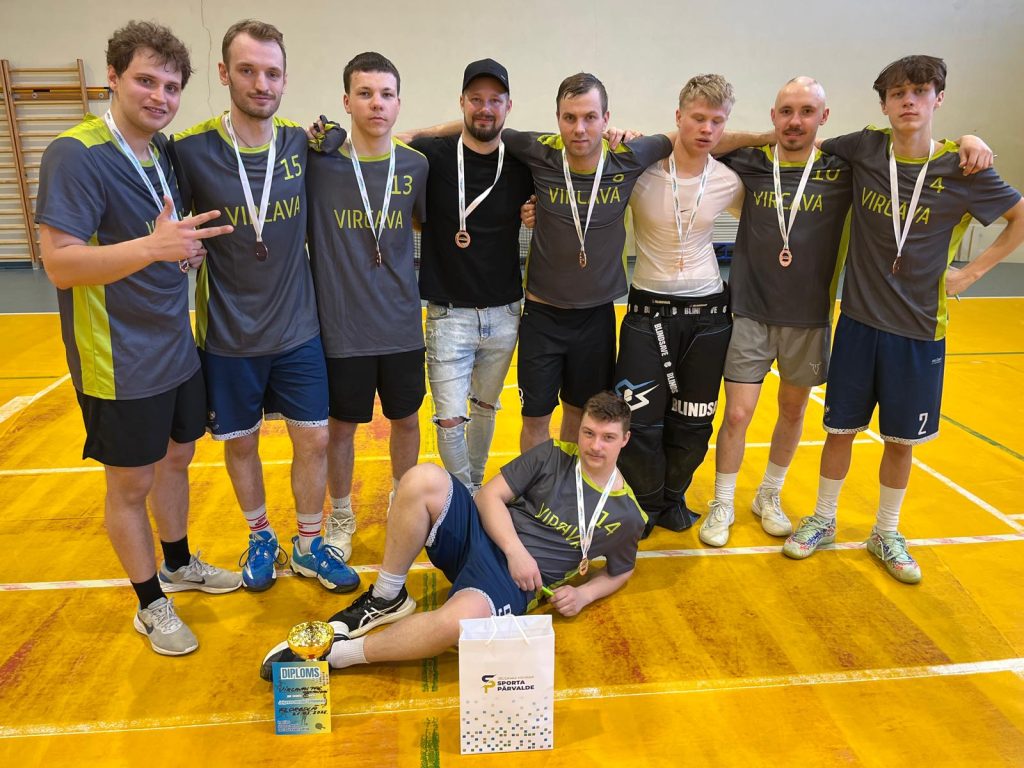 florbola sacensību apbalvošana