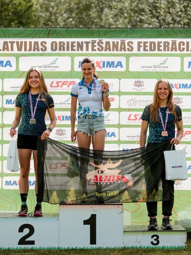 orientēšanās sacensību apbalvošana