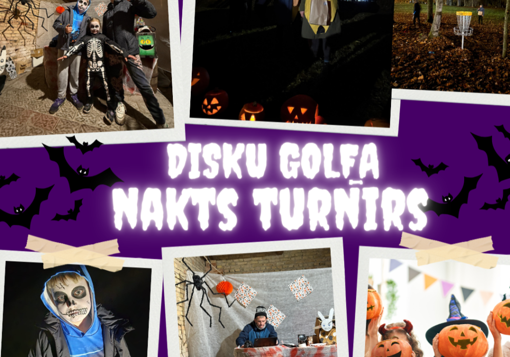 disku golfa nakts turnīrs