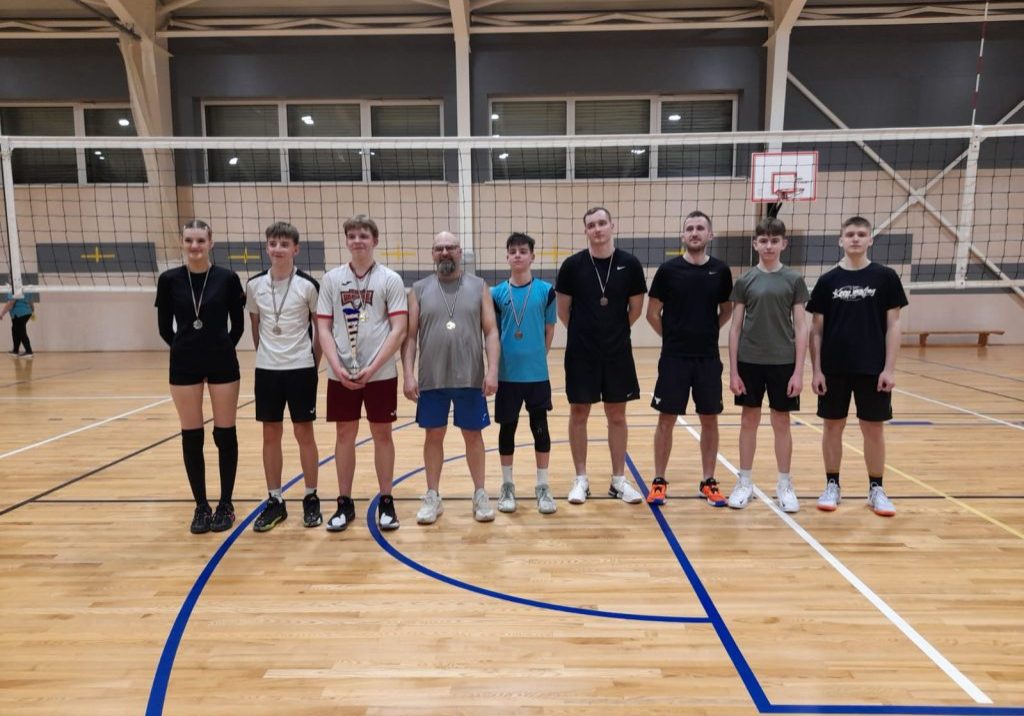 volejbola turnīra apbalvošana