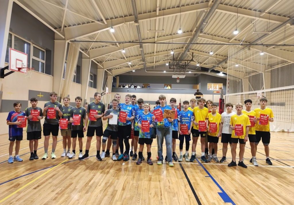 volejbola sacensības