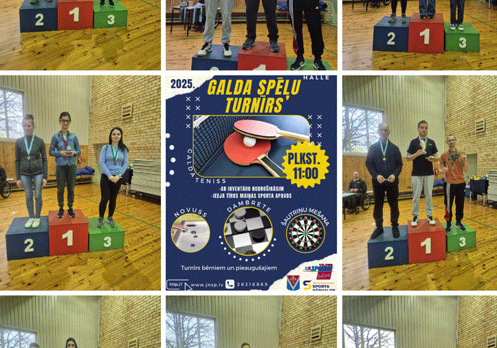 galda spēļu turnīrs Vilcē