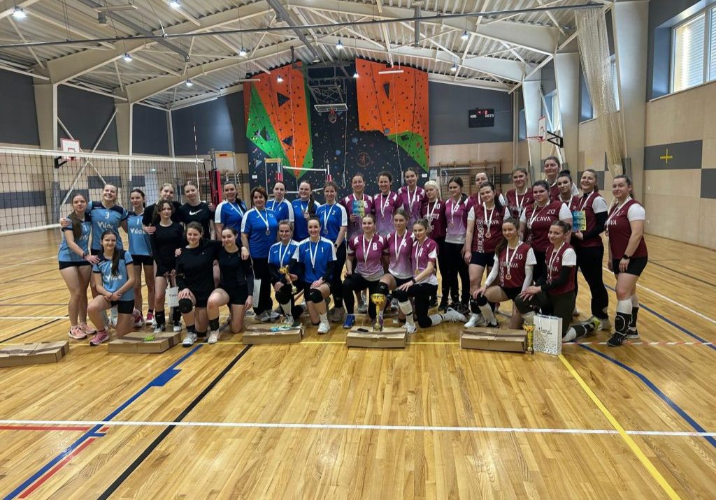 volejbola apbalvosna